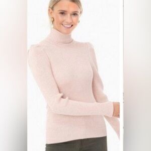 🩷 525 AMERICA Elegant Ribbed Turtleneck Sweater
